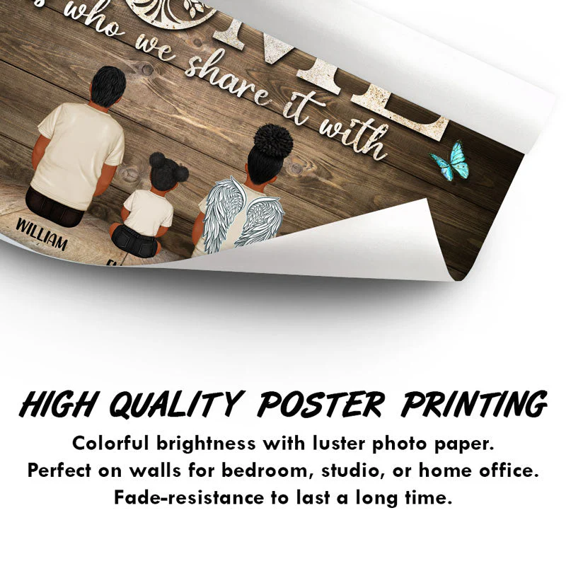 What We Love Most About Our Home - Family Gift - Personalized Custom Poster - Image 3