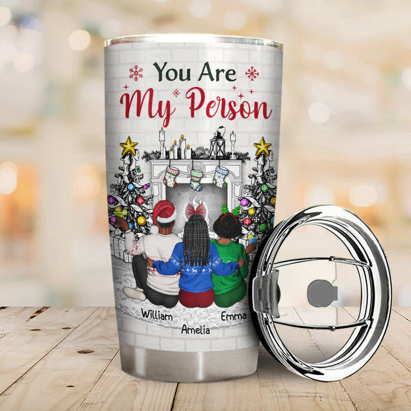 Work Made Us Colleagues But Our Potty Mouths - Christmas Gift For Best Friends And Colleagues - Personalized Custom Tumbler - Image 2