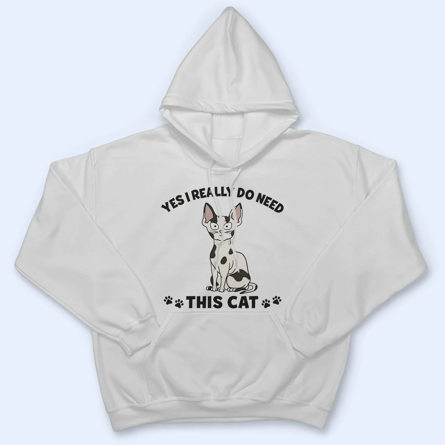 Yes I Really Do Need All These Cats Funny Cartoon Cat - Gift For Cat Lovers - Personalized T Shirt - Image 4
