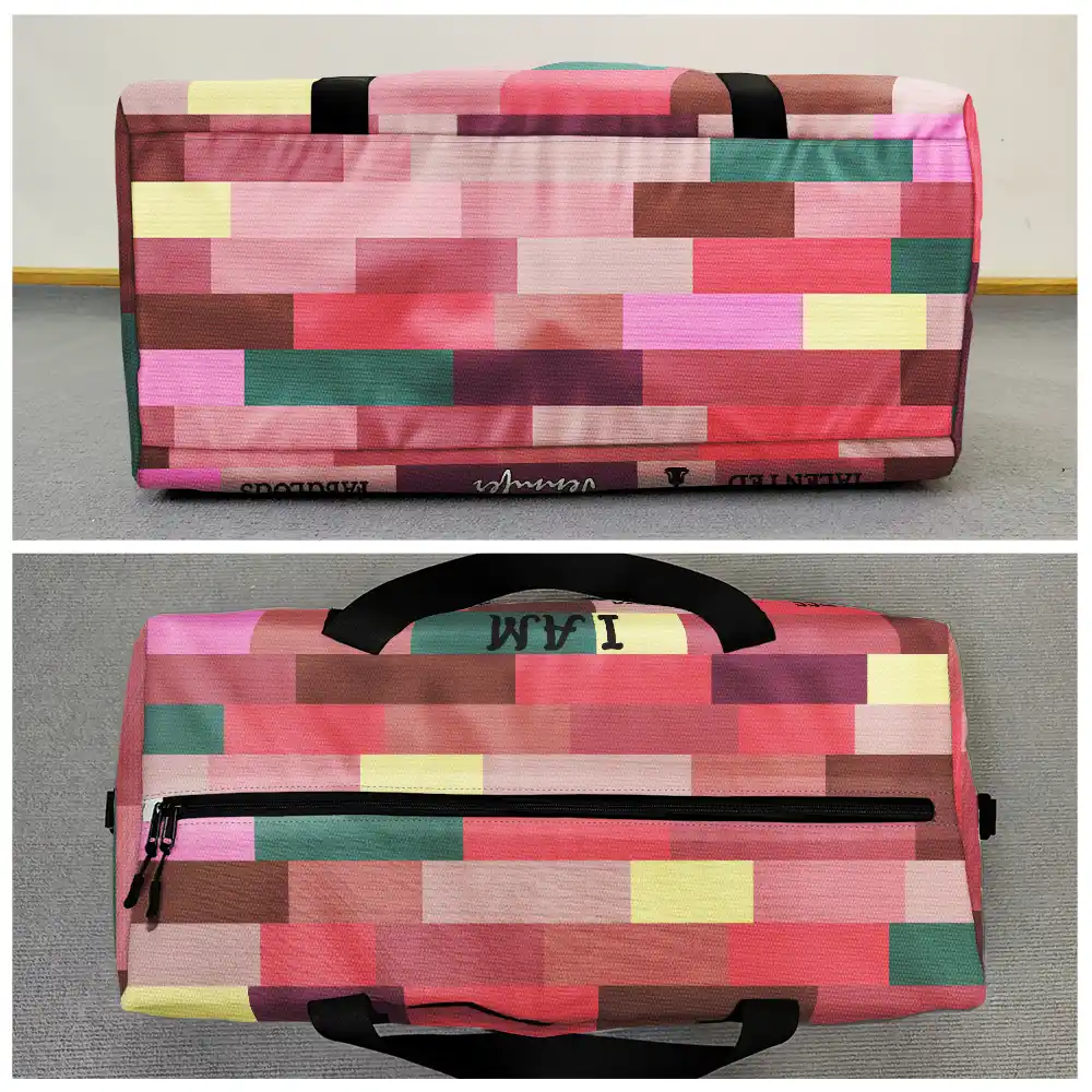 Yoga I Am Bold Strong Fabulous - Personalized Duffle Bag - Image 4