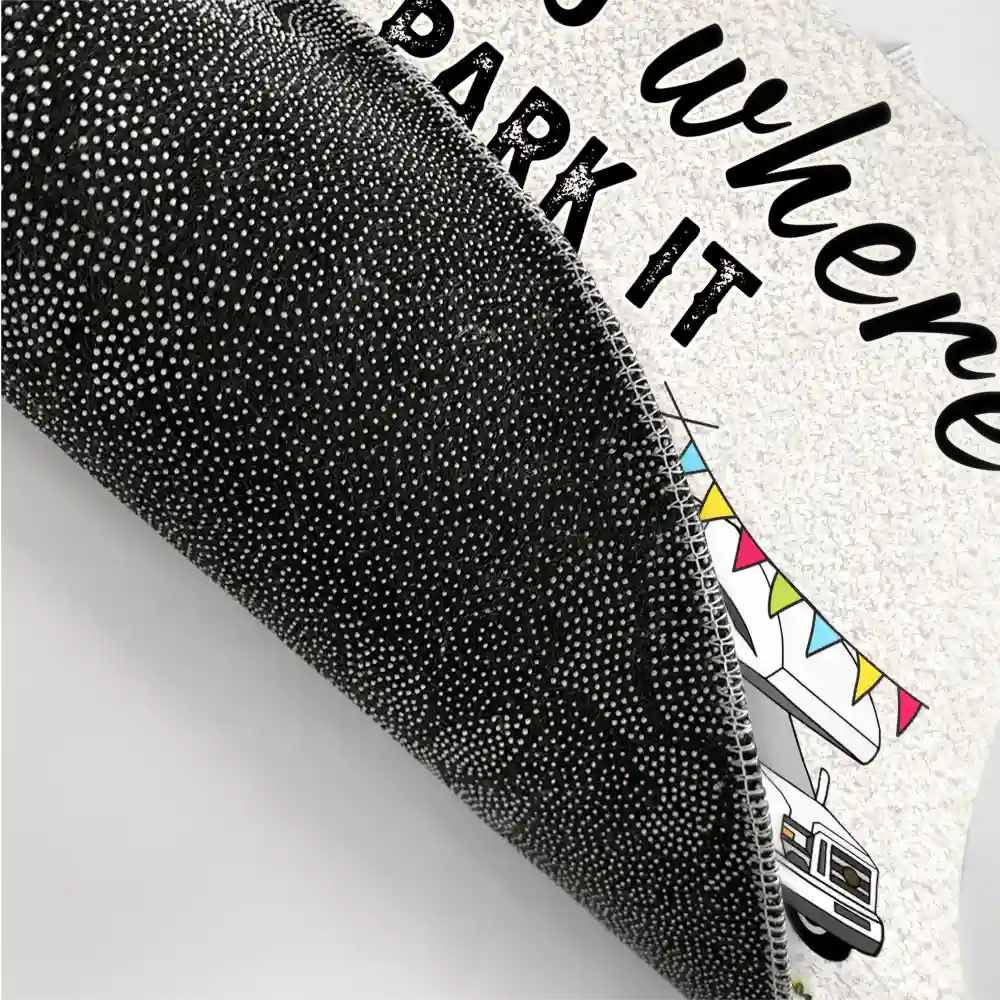 You And Me Home Is Where Camping With Pet - Personalized Doormat - Image 3