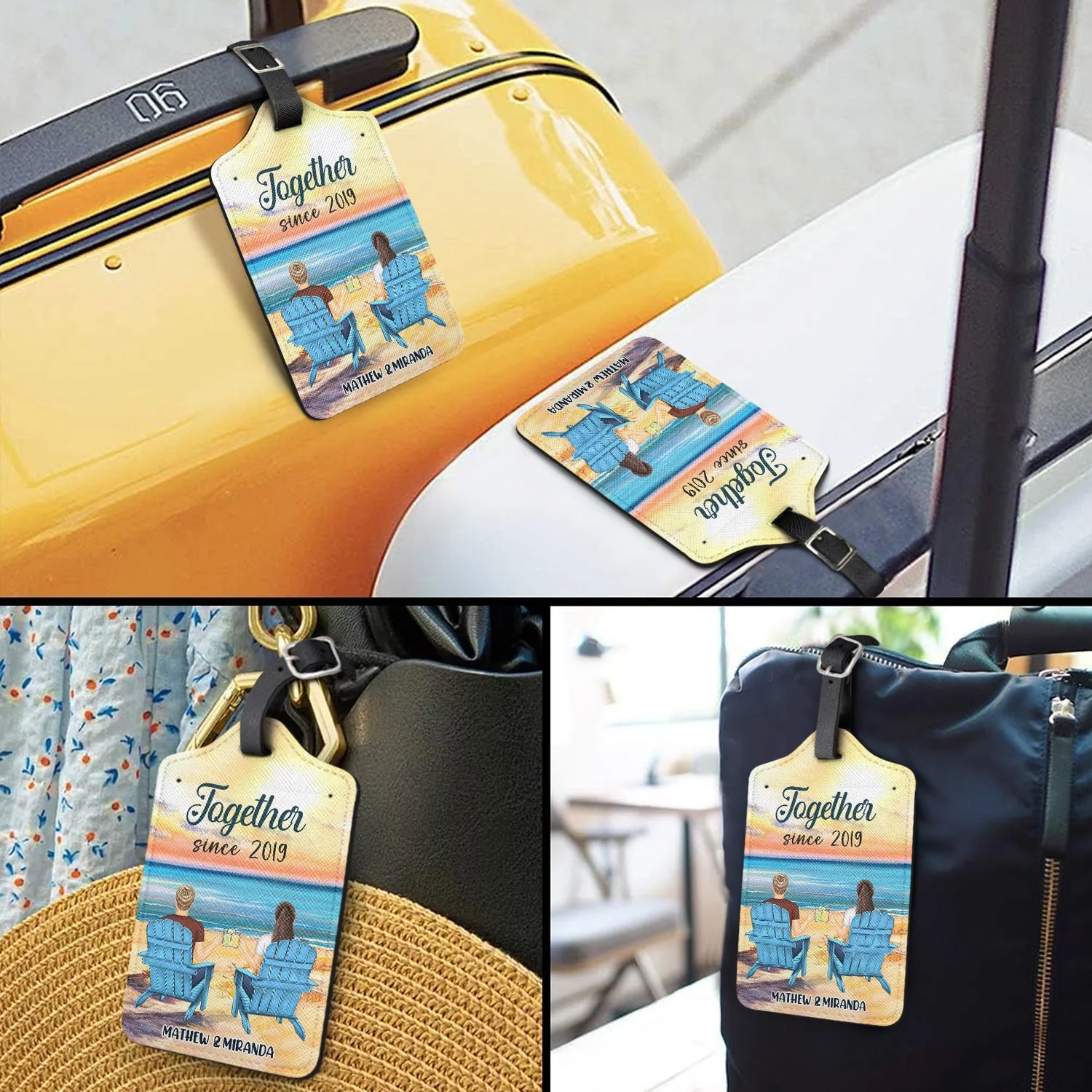 You And Me We Got This - Gift For Couples - Personalized Luggage Tag - Image 3