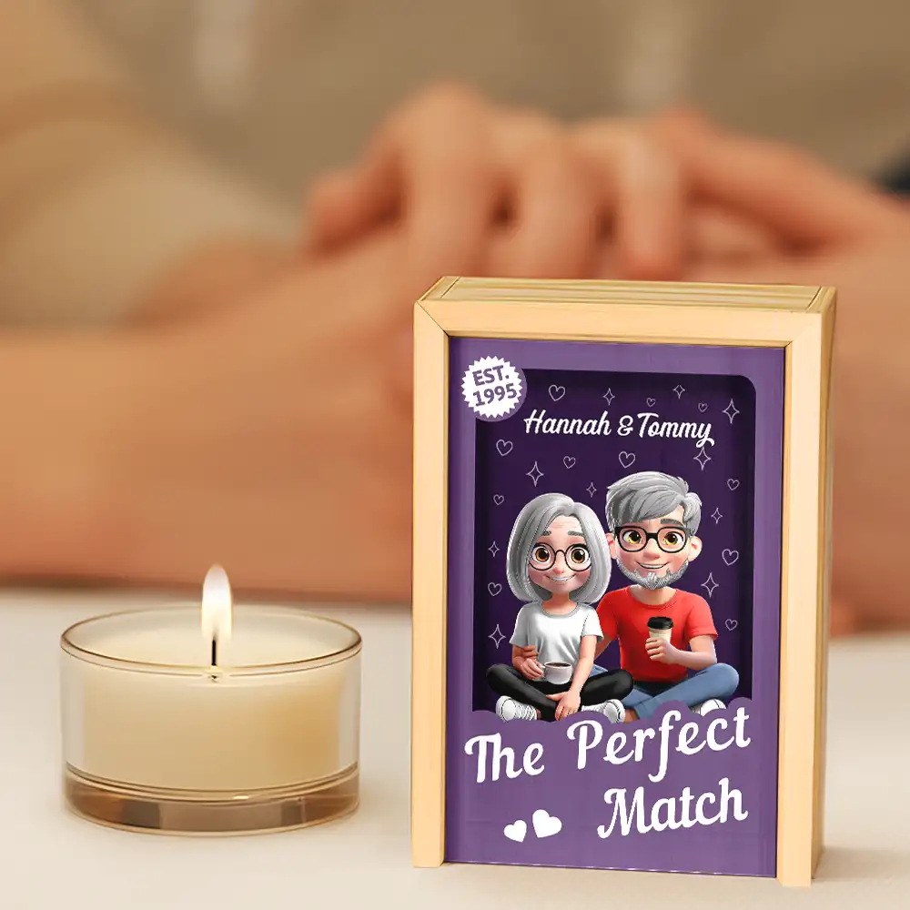 You And Me We Got This - Personalized Wooden Matchbox - Image 5