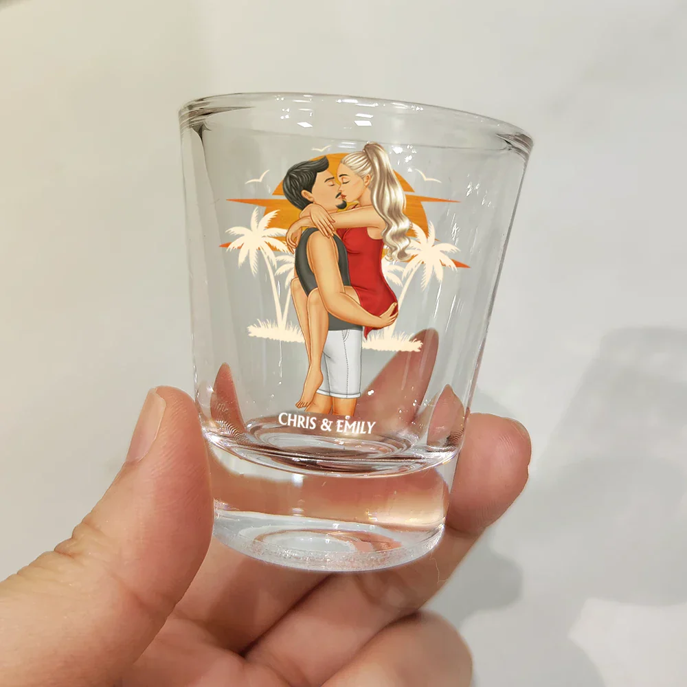 You Are By Far My Favorite - Personalized Shot Glass - Image 3