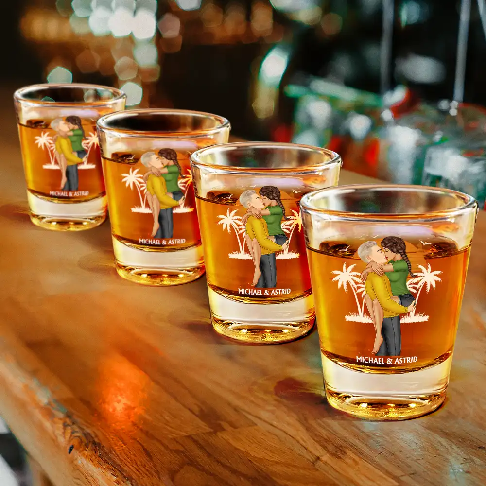 You Are By Far My Favorite - Personalized Shot Glass - Image 4