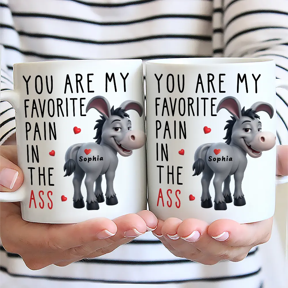 You Are My Favorite Pain - Personalized Mug - Image 3