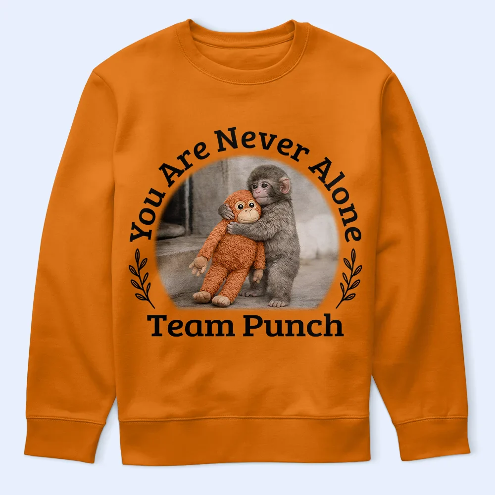 You Are Never Alone Team Punch - Personalized T Shirt - Image 5