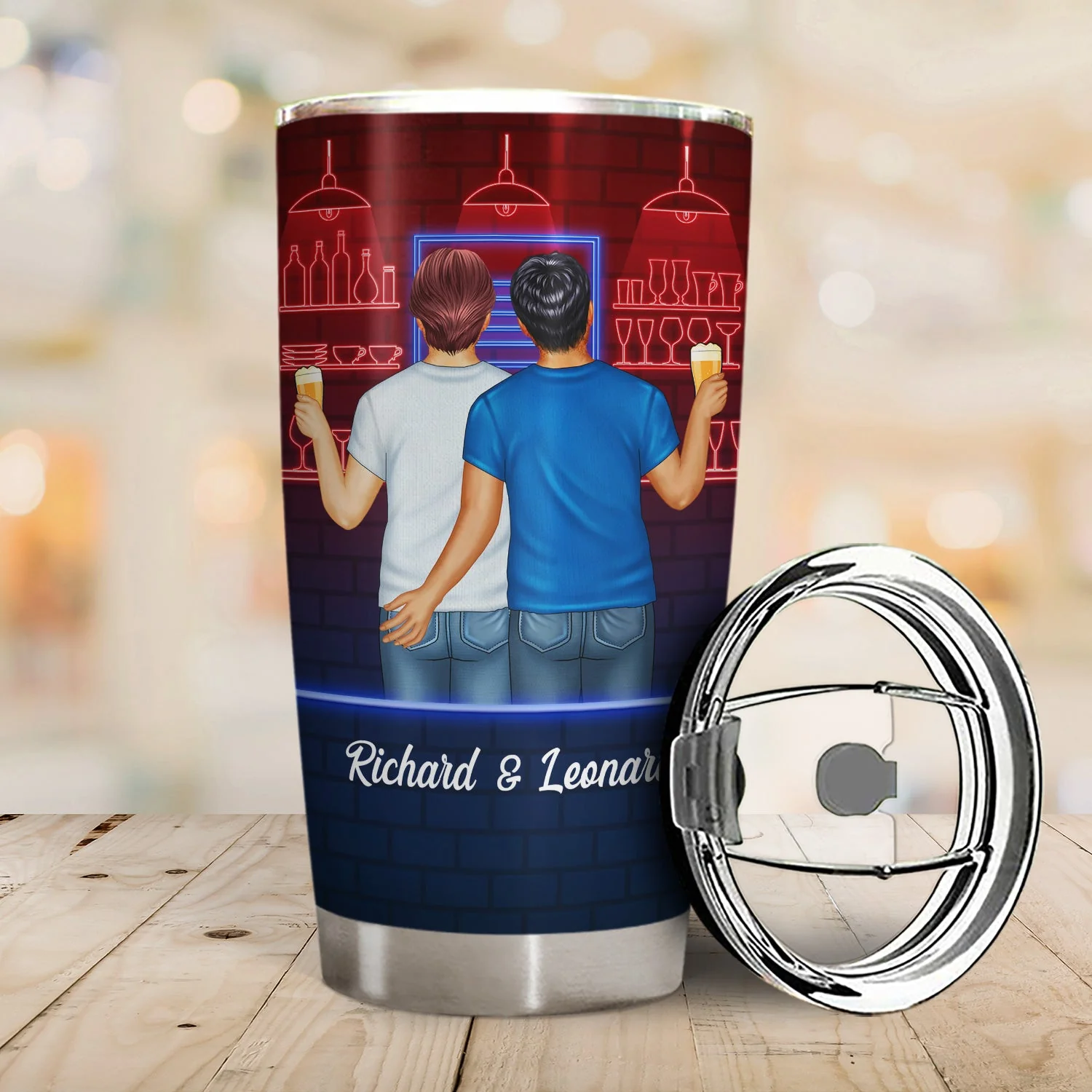 You Are Sexy All The Time, I'm Yours No Returns - Birthday, Anniversary Gift For Spouse, Lover, Hubby, Wifey, Wife, Boyfriend, Girlfriend, Couple - Personalized Custom Tumbler - Image 2