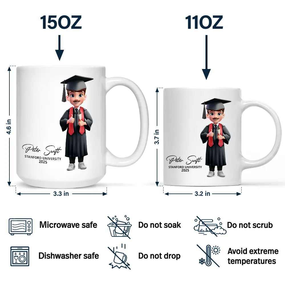 You Believed You Could So You Did - Personalized Mug - Image 4