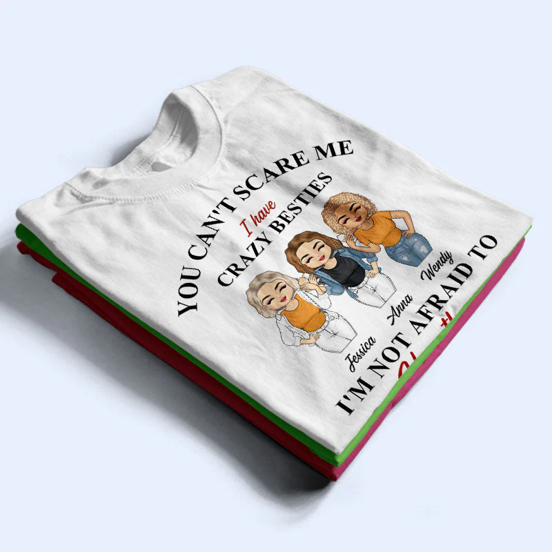 You Can't Scare Me - Gift For BFF, Sister - Personalized Custom Hoodie - Image 2