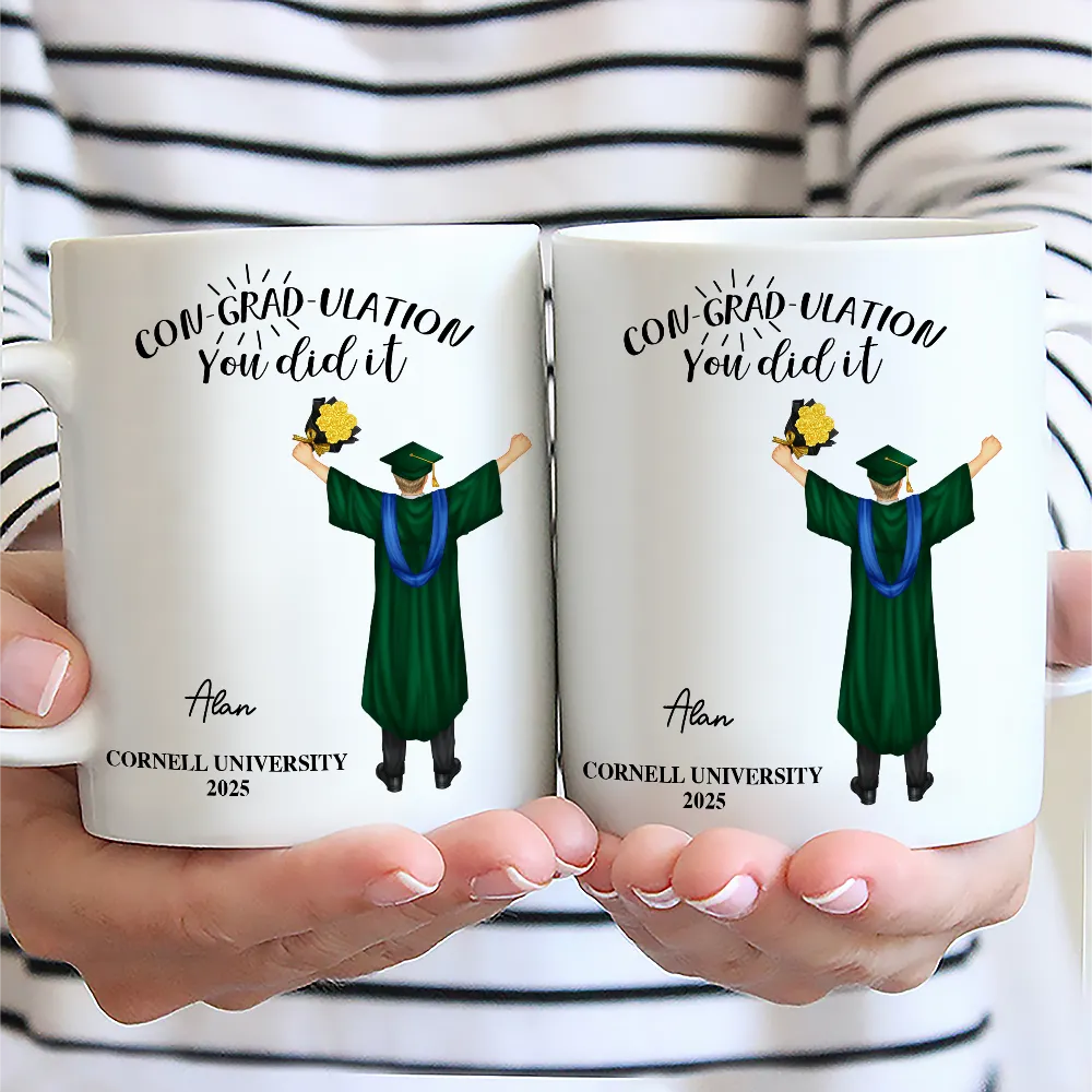 You Did It - Personalized Mug - Image 2