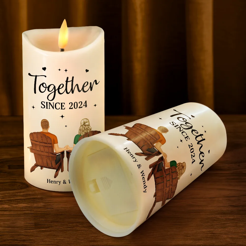 You & Me We Got This - Personalized Flameless LED Candle - Image 4