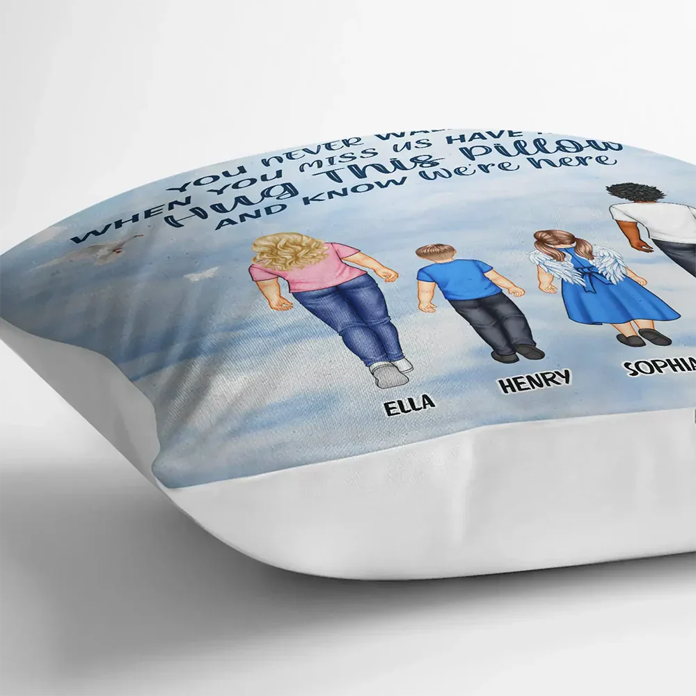 You Never Walk Alone When You Miss Me Hug This - Personalized Pillow - Image 3