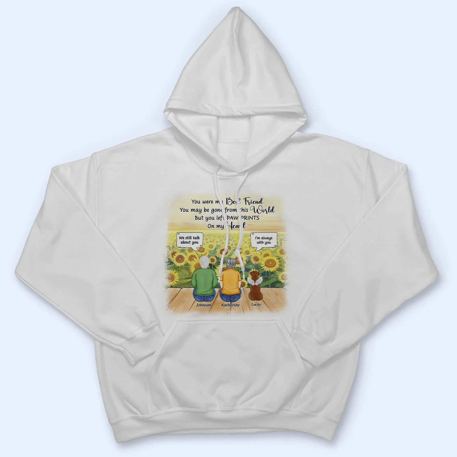 You Were My Favorite Hello - Memorial Gift For Pet Lovers - Personalized T Shirt - Image 4