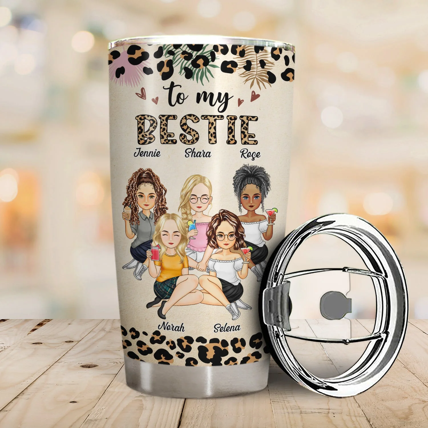 You Will Always Be The Sister Of My Soul - Gift For Besties, Best Friends - Personalized Tumbler - Image 2