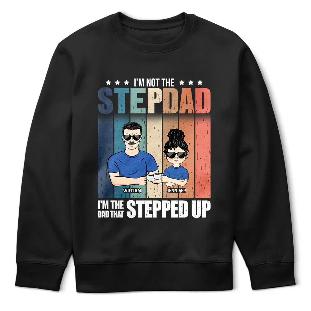 Young Stepdad These Crazy Kids - Personalized T Shirt - Image 5