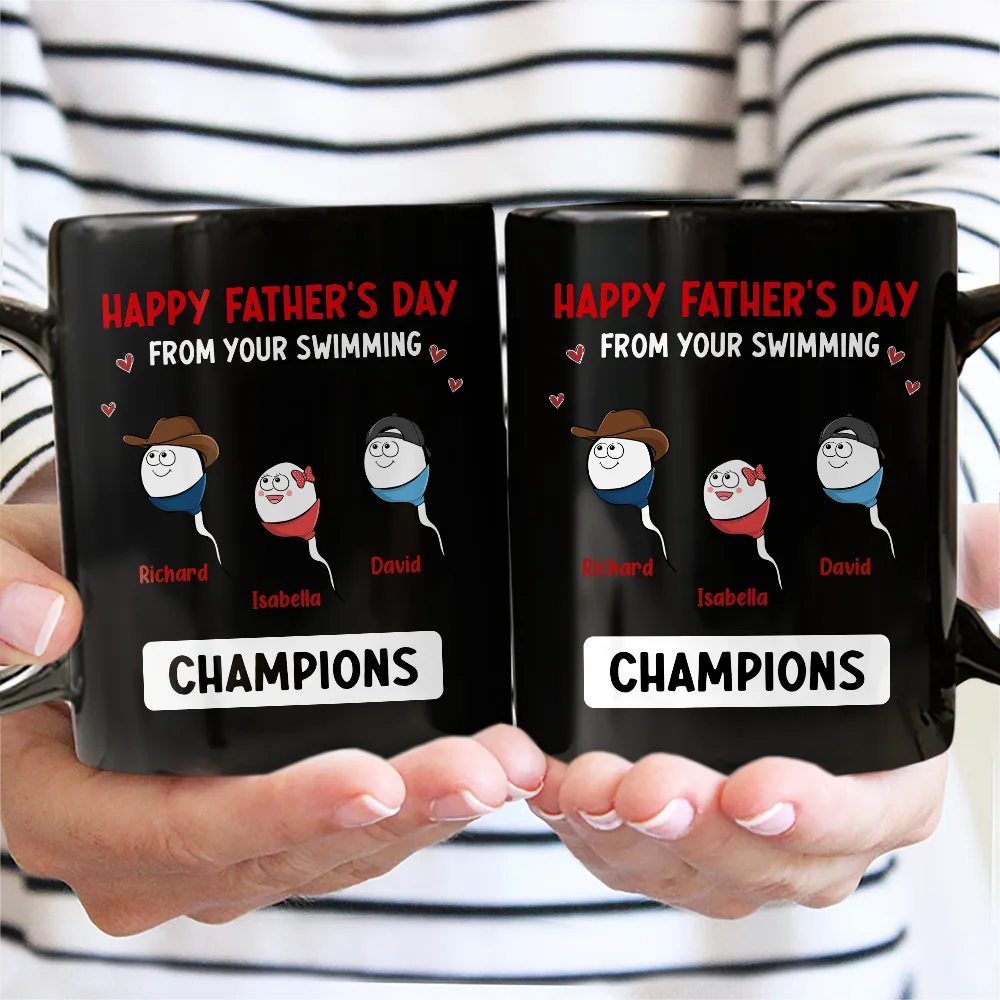 Your Swimming Champion - Personalized Mug - Image 4