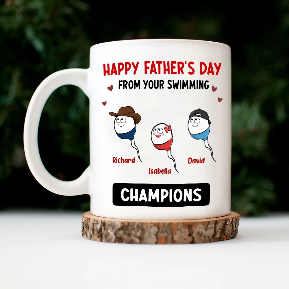 Your Swimming Champion - Personalized Mug - Image 5