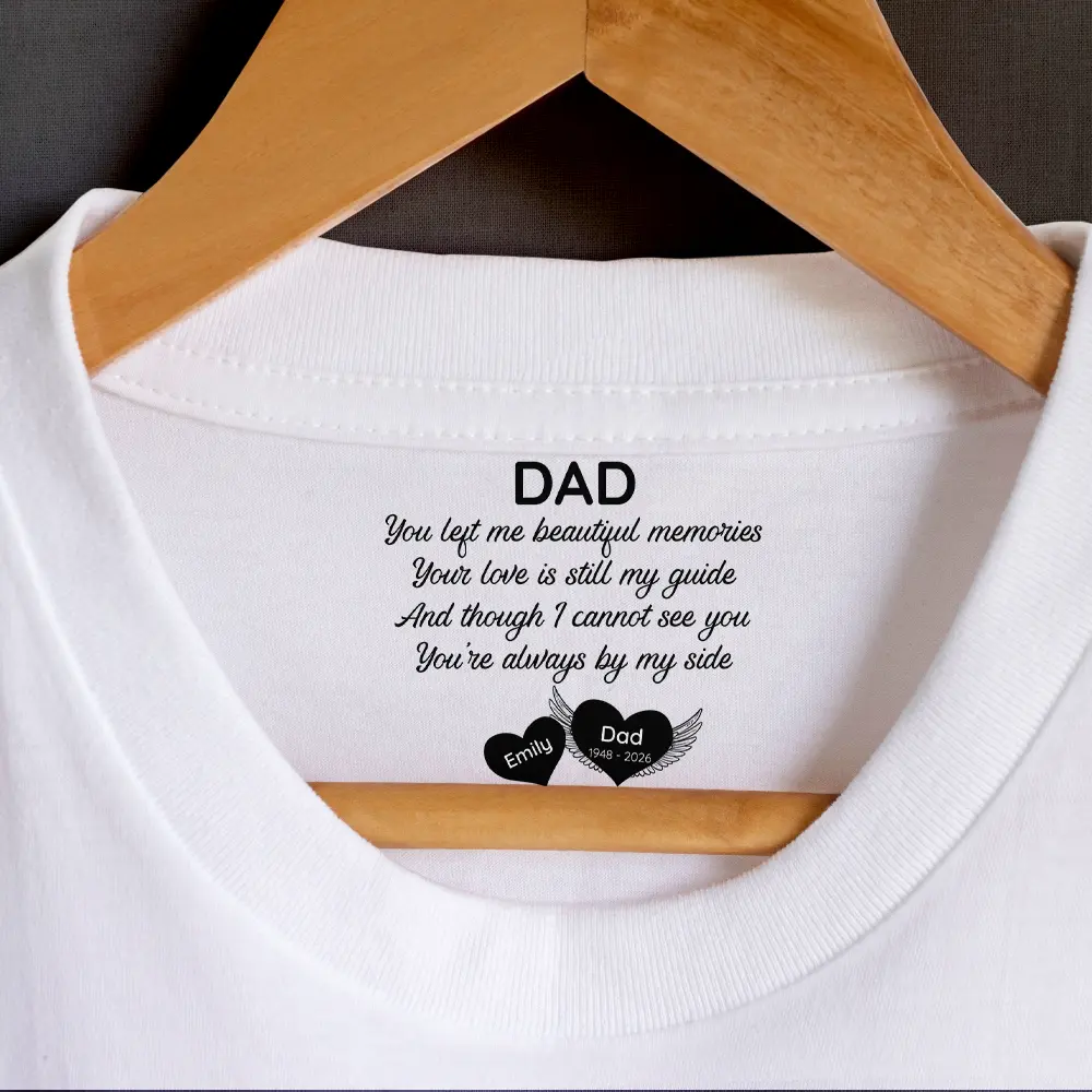 You're Always By My Side - Personalized T Shirt - Image 2