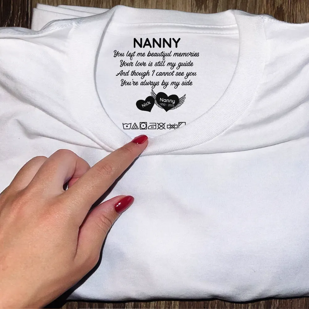 You're Always By My Side - Personalized T Shirt - Image 5