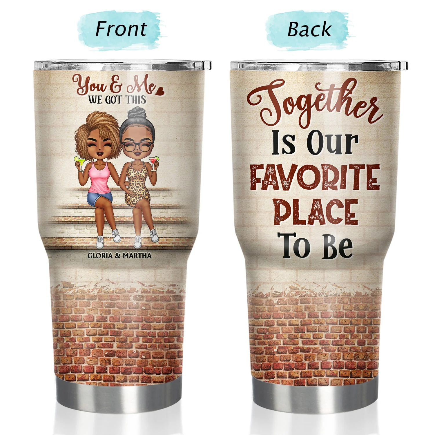 You're The Only One I Want To Annoy For The Rest Of My Life Couples - Anniversary, Birthday Gift For Spouse, Husband, Wife, Boyfriend, Girlfriend - Personalized Custom 30 Oz Tumbler - Image 3