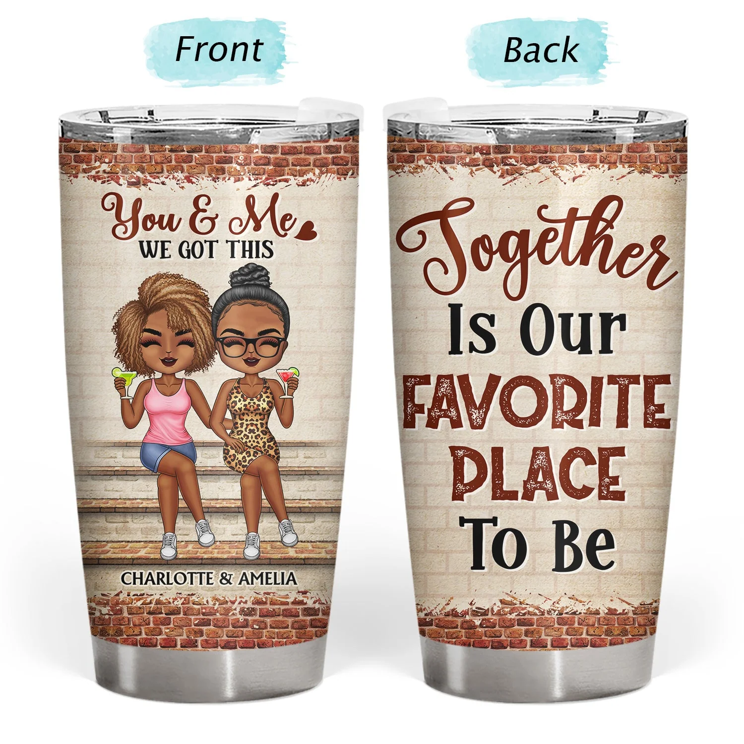 You're The Only One I Want To Annoy For The Rest Of My Life Husband Wife - Gift For Couples - Personalized Custom Tumbler - Image 3