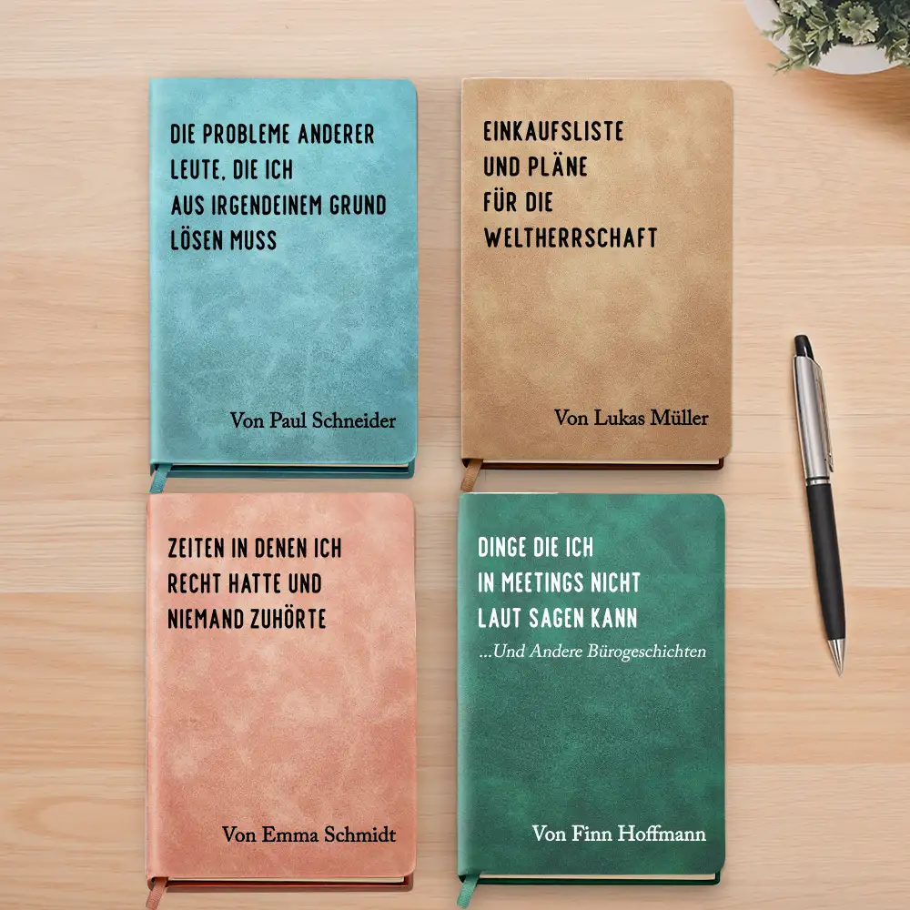 Zeiten In Denen Ich Recht Hatte Und Niemand Zuhörte Lustiges Sarkastisches Buch - Personalisiertes Ledertagebuch